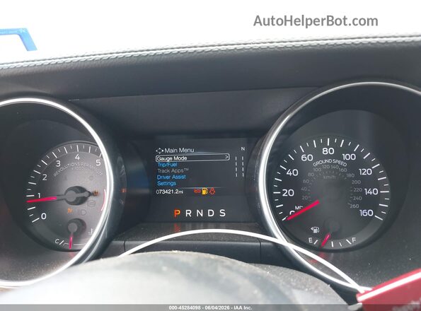 1FA6P8TH9M5109335 2021 FORD MUSTANG Белый Вид задних сидений