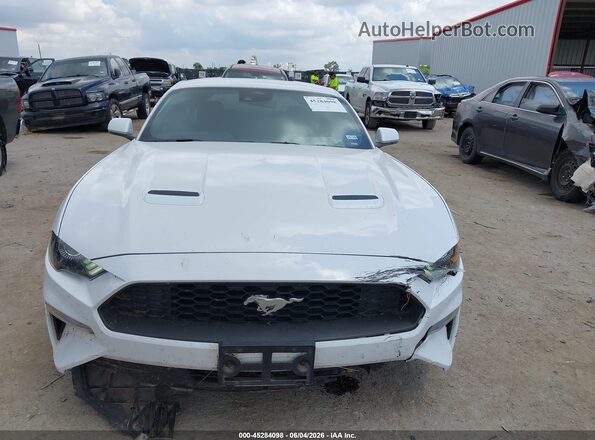 1FA6P8TH9M5109335 2021 FORD MUSTANG Белый Вид щитка приборов