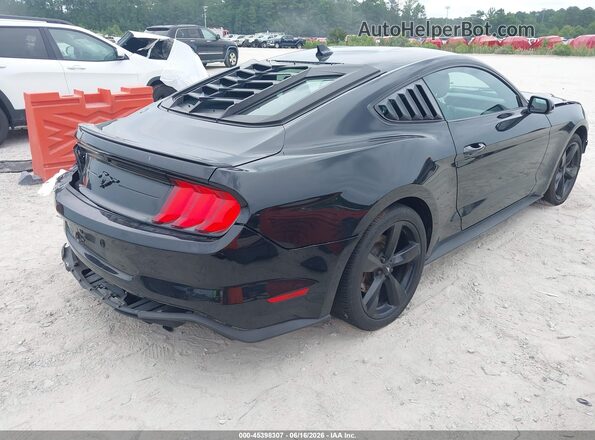 1FA6P8TH9M5145171 2021 FORD MUSTANG Black Tył prawy