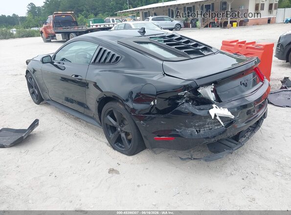 1FA6P8TH9M5145171 2021 FORD MUSTANG Black Tył lewy
