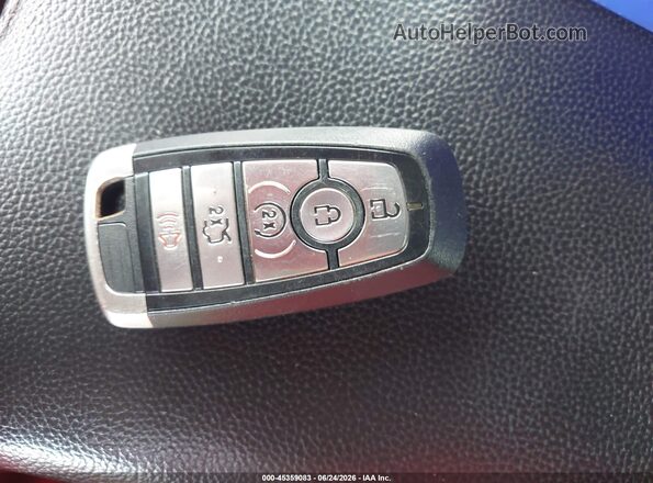 1FA6P8TH9N5111040 2022 FORD MUSTANG Blue Vista del salpicadero