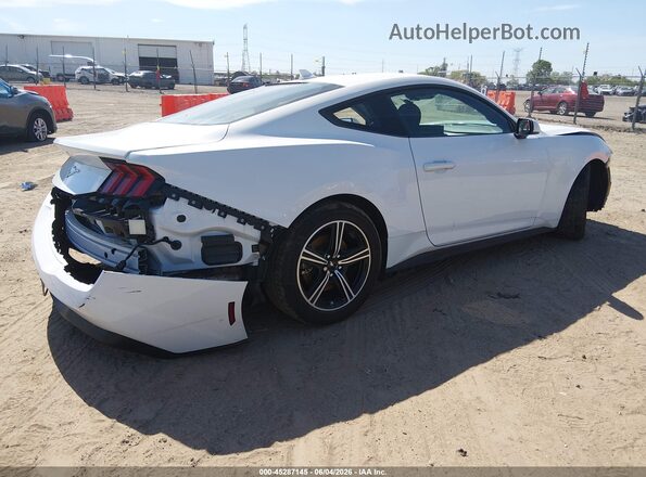 1FA6P8TH9R5138406 2024 FORD MUSTANG White Trasero derecho