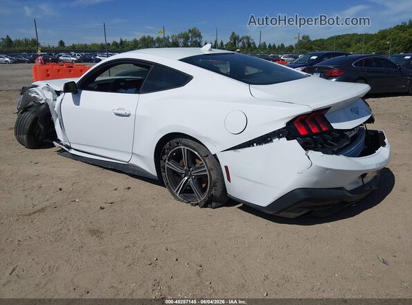 1FA6P8TH9R5138406 2024 FORD MUSTANG White Trasero izquierdo