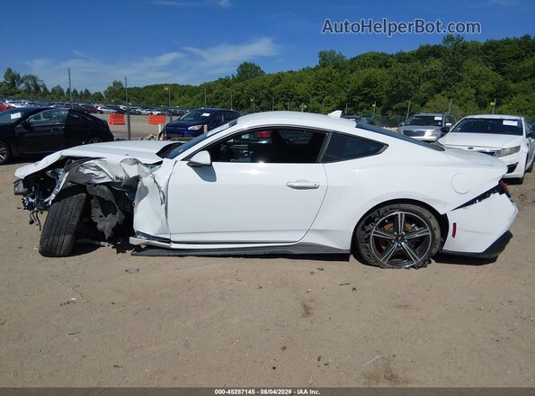 1FA6P8TH9R5138406 2024 FORD MUSTANG White Vista interior trasera