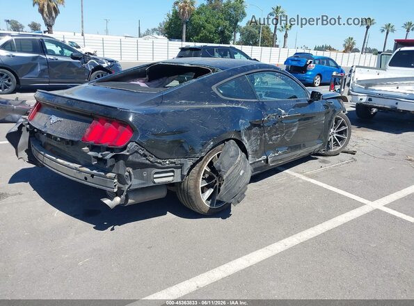 1FA6P8THXG5260771 2016 FORD MUSTANG Black Задня права чверть