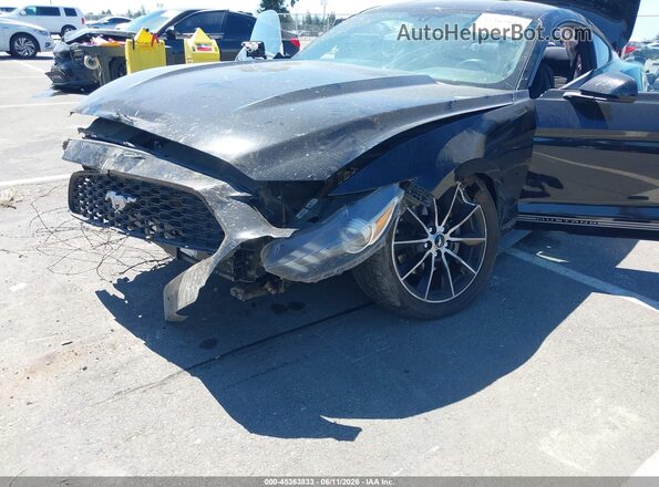 1FA6P8THXG5260771 2016 FORD MUSTANG Black Вид щитка приладів