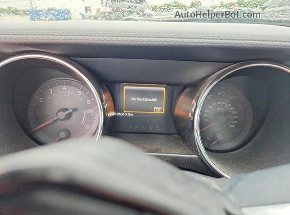 1FA6P8THXG5278817 2016 FORD MUSTANG Gray Widok zestawu wskaźników