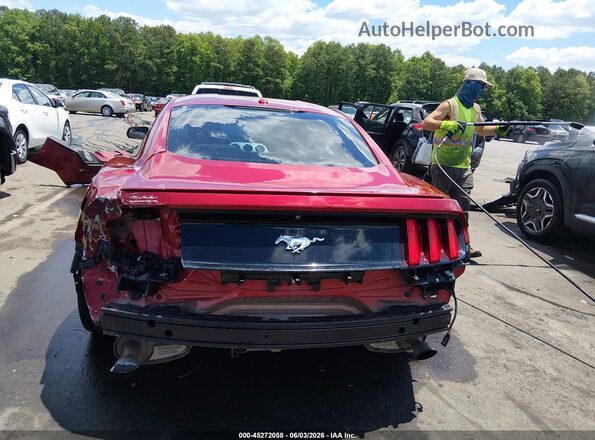 1FA6P8THXG5294466 2016 FORD MUSTANG Red Widok z przodu