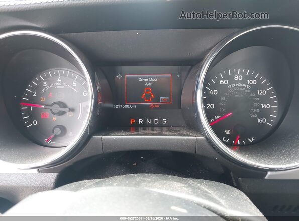 1FA6P8THXG5294466 2016 FORD MUSTANG Red Widok tylnych siedzeń