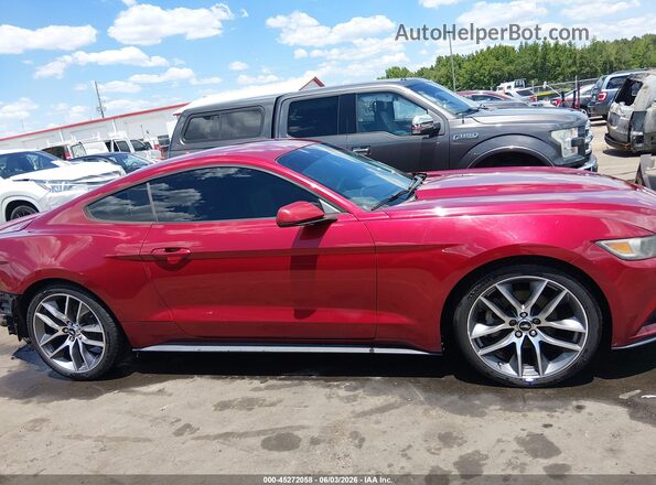 1FA6P8THXG5294466 2016 FORD MUSTANG Red Widok wnętrza 360 stopni