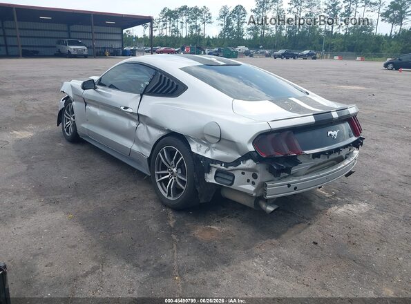 1FA6P8THXH5205545 2017 FORD MUSTANG Silver Trasero izquierdo