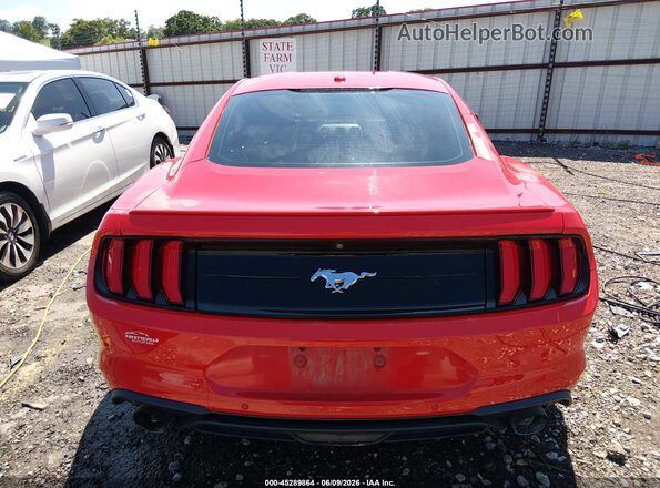 1FA6P8THXJ5106021 2018 FORD MUSTANG Red 