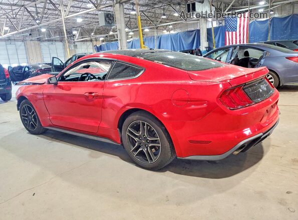 1FA6P8THXL5111643 2020 FORD MUSTANG Red Задня ліва чверть