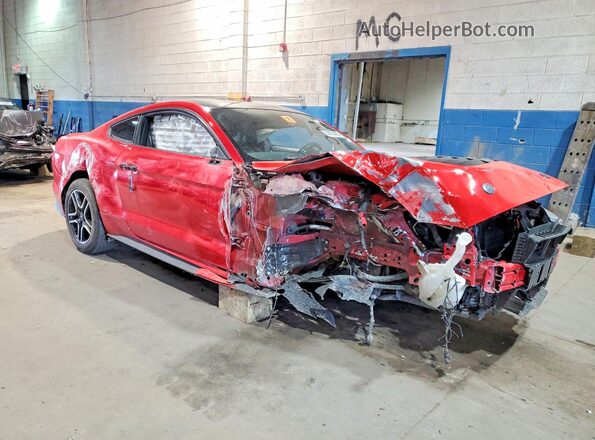 1FA6P8THXL5111643 2020 FORD MUSTANG Red Передня права чверть