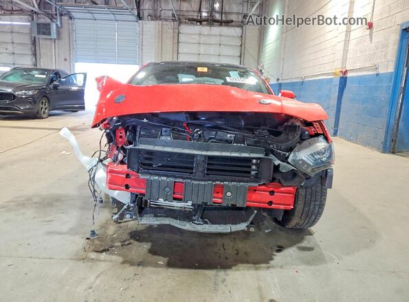 1FA6P8THXL5111643 2020 FORD MUSTANG Red Вид спереду