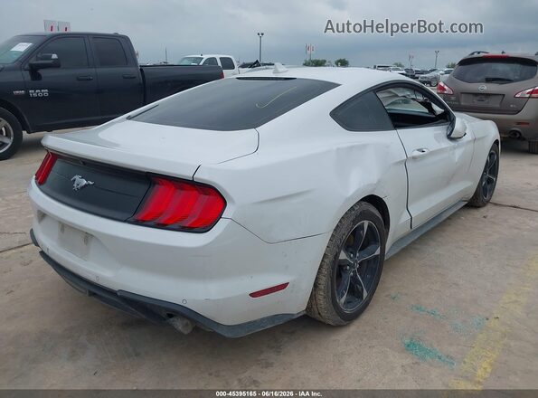 1FA6P8THXM5135023 2021 FORD MUSTANG White Tył prawy