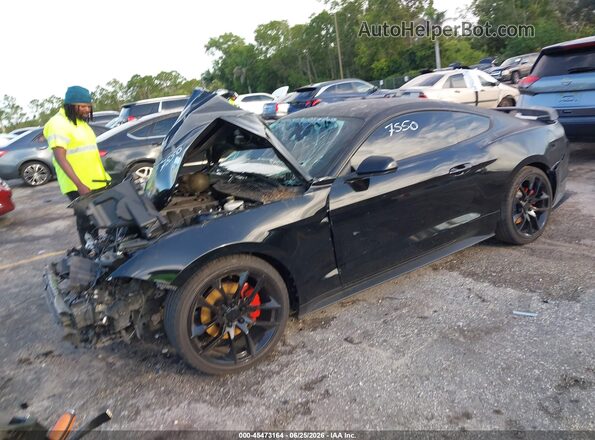 1FA6P8THXM5137550 2021 FORD MUSTANG Black Front left