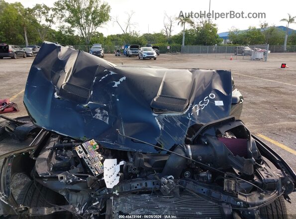 1FA6P8THXM5137550 2021 FORD MUSTANG Black Rear view