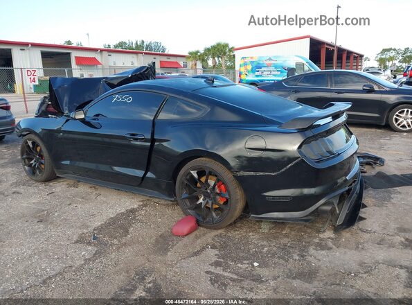 1FA6P8THXM5137550 2021 FORD MUSTANG Black Rear left