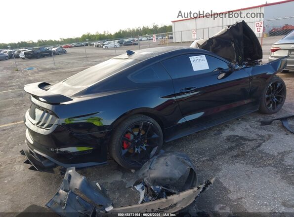 1FA6P8THXM5137550 2021 FORD MUSTANG Black Rear right