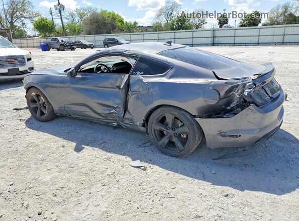 1FA6P8THXN5111550 2022 FORD MUSTANG Gray Trasero izquierdo