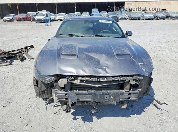 1FA6P8THXN5111550 2022 FORD MUSTANG Gray Vista frontal