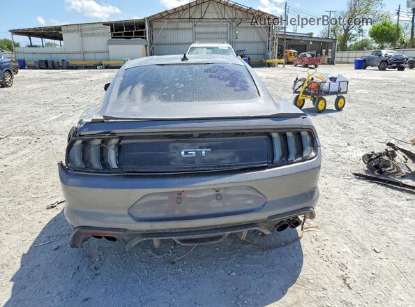 1FA6P8THXN5111550 2022 FORD MUSTANG Gray Vista trasera