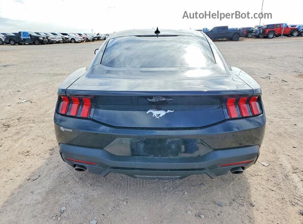 1FA6P8THXR5106676 2024 FORD MUSTANG Black უკანა ხედი