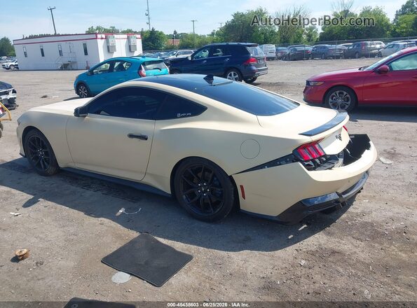 1FA6P8THXR5128841 2024 FORD MUSTANG Cream Հետևի ձախ