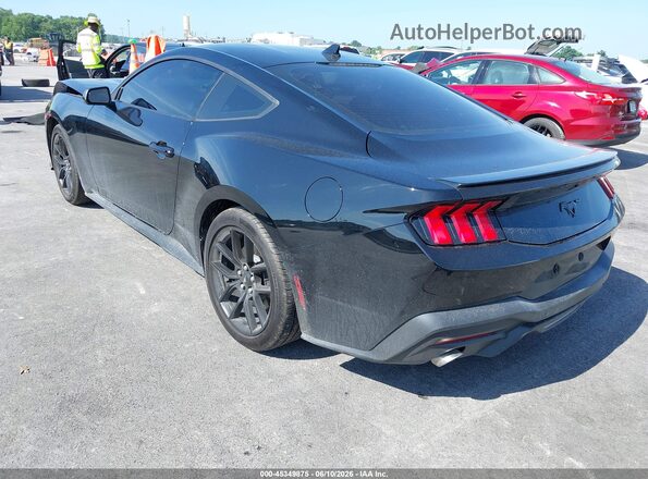 1FA6P8THXS5128764 2025 FORD MUSTANG Black Trasero izquierdo