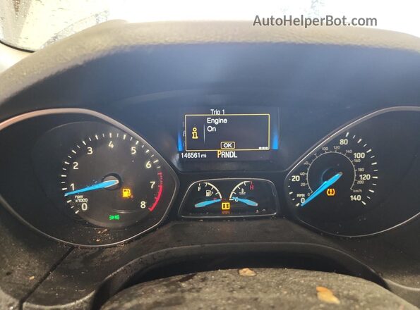 1FADP3E20HL220991 2017 FORD FOCUS Silver 