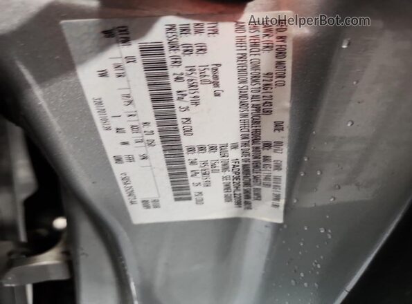1FADP3E20HL220991 2017 FORD FOCUS Silver 