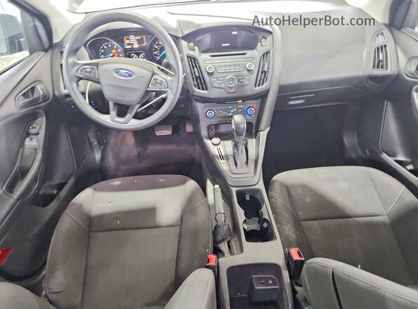 1FADP3E20HL244840 2017 FORD FOCUS Gray Вид панелі приладів