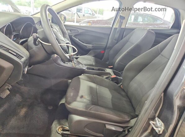 1FADP3E20HL244840 2017 FORD FOCUS Gray Вид салону спереду