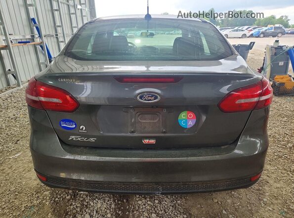 1FADP3E20HL244840 2017 FORD FOCUS Gray Вид ззаду