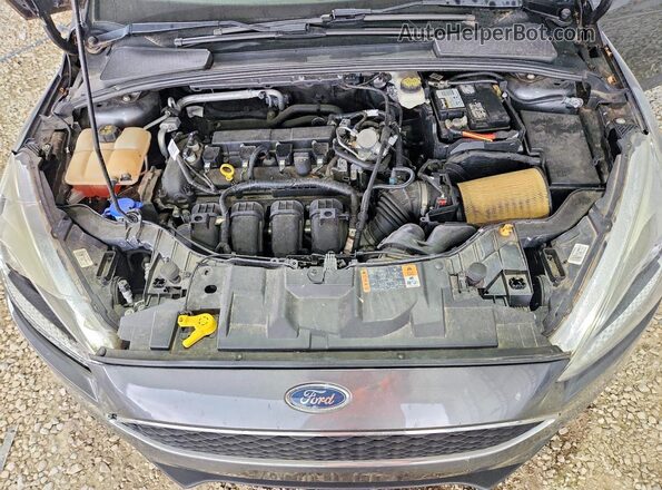 1FADP3E20HL244840 2017 FORD FOCUS Gray Вид задньої частини салону