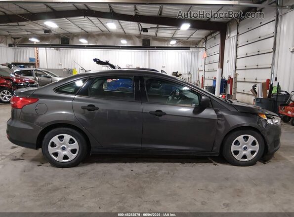 1FADP3E20HL252971 2017 FORD FOCUS Gray Rear interior view