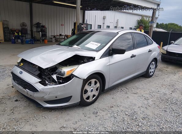 1FADP3E21GL298520 2016 FORD FOCUS Silver Առջևի ձախ երեք քառորդ տեսարան