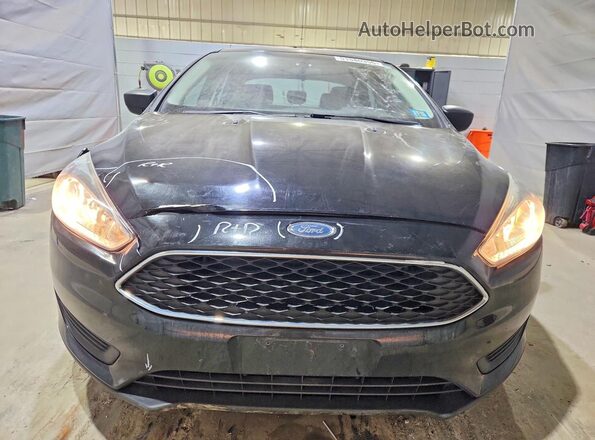 1FADP3E21HL301272 2017 FORD FOCUS Черный Вид спереди