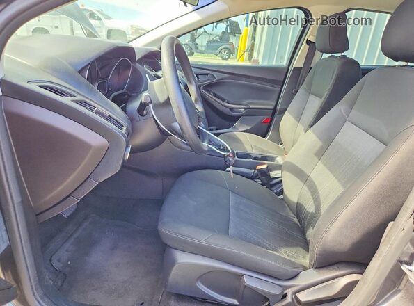 1FADP3E21HL322445 2017 FORD FOCUS Black Vista interior delantera