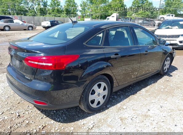 1FADP3E22GL208131 2016 FORD FOCUS Black Tył prawy