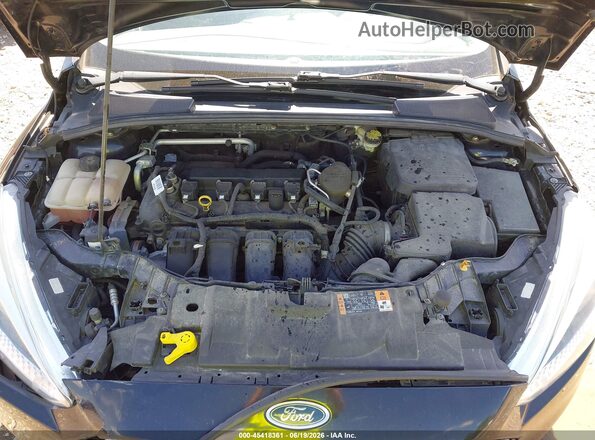1FADP3E22GL208131 2016 FORD FOCUS Black Widok z tyłu