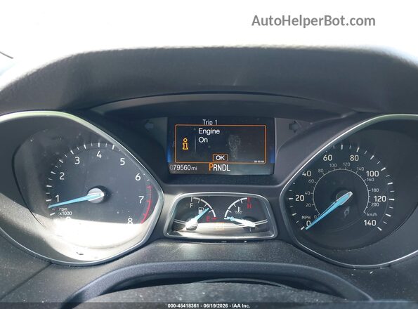 1FADP3E22GL208131 2016 FORD FOCUS Black Widok tylnych siedzeń