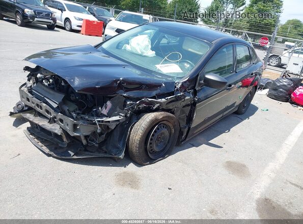 1FADP3E22GL241453 2016 FORD FOCUS Black Առջևի ձախ երեք քառորդ տեսարան