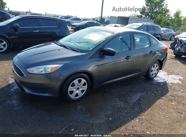 1FADP3E23GL402876 2016 FORD FOCUS Gray Передня ліва чверть