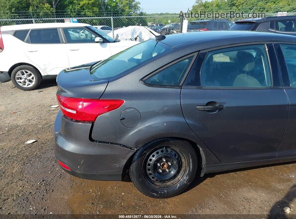 1FADP3E23GL402876 2016 FORD FOCUS Gray Вид спереду