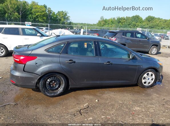 1FADP3E23GL402876 2016 FORD FOCUS Gray Вид задньої частини салону