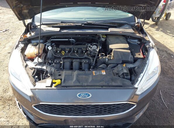 1FADP3E23GL402876 2016 FORD FOCUS Gray Вид ззаду