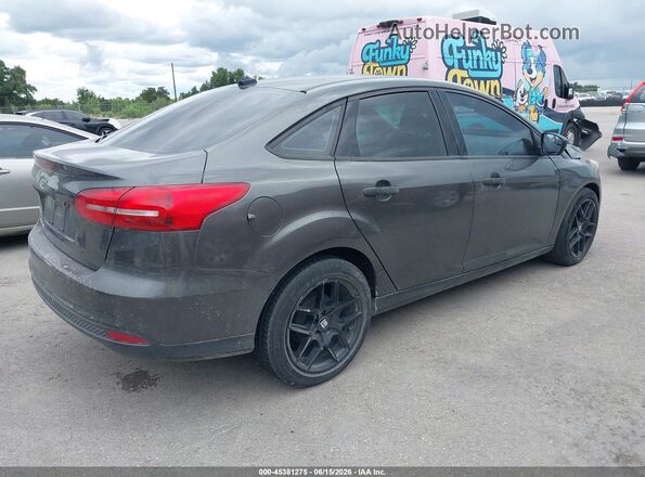 1FADP3E23HL318641 2017 FORD FOCUS Gray Tył prawy