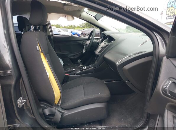 1FADP3E23HL318641 2017 FORD FOCUS Gray Widok wnętrza z przodu